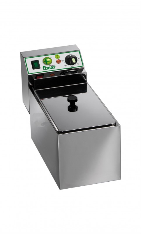 Electric countertop fryer AFP / FR8R with tap
