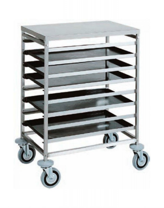 Stainless steel AFP / CAL493 pastry tray trolley