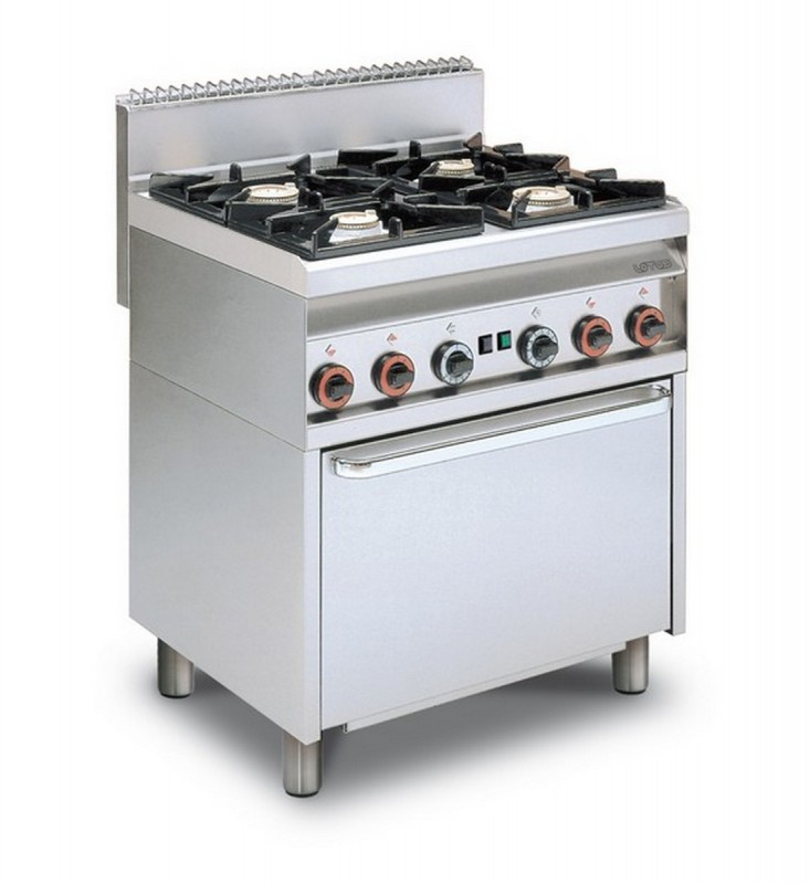 Commercial gas cooking range AFP / CF4-8G
