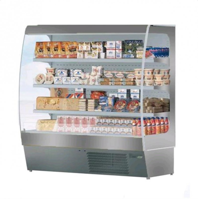 AFP refrigerated wall display unit / stainless steel capri c for meat