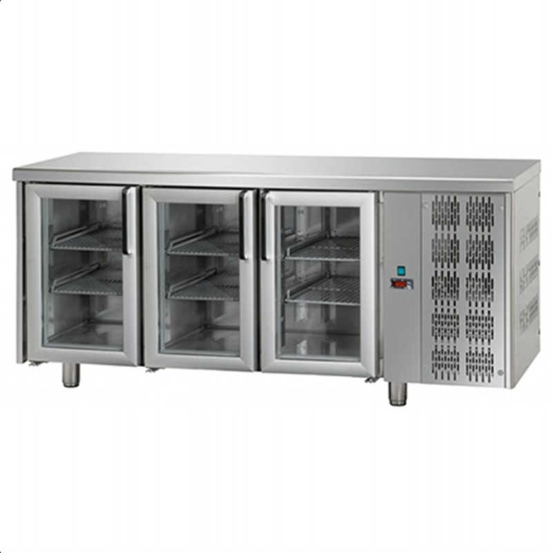 AFP / TF03MIDPV pizzeria fridge counter in stainless steel