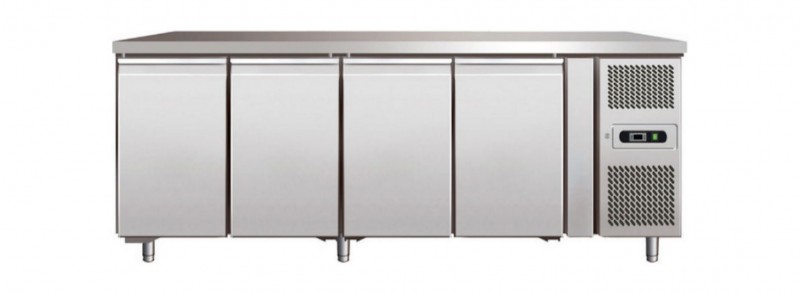 AFP / SNACK4100TN fridge table in stainless steel