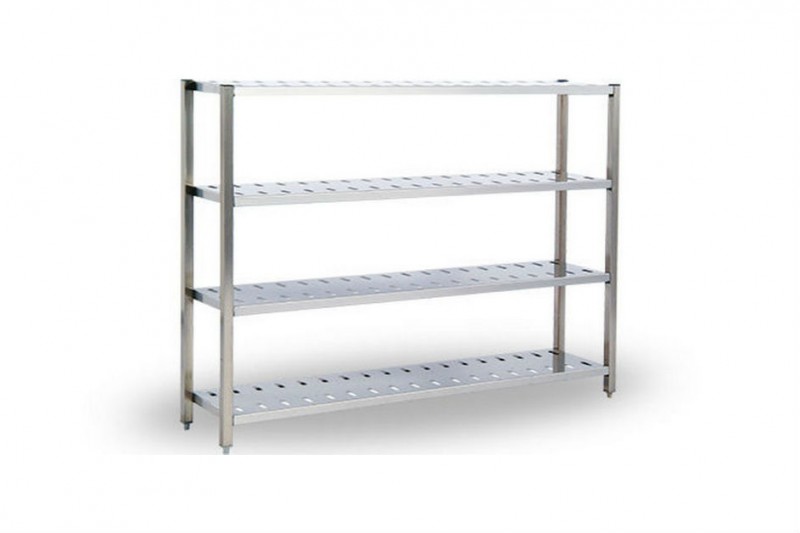 Stainless steel hook shelf