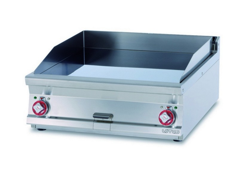 Electric fry top AFP / FTLT-98ETS with smooth chrome plate