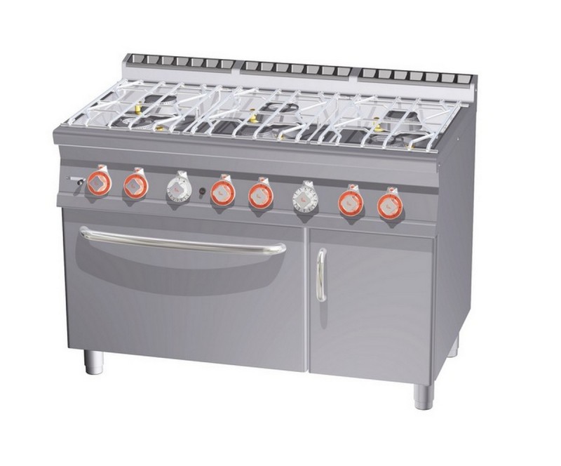 Commercial gas cooking range AFP / CFA6-712GPV