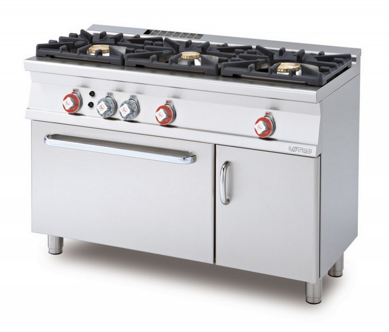 Commercial gas cooking range AFP / CF3-512GV