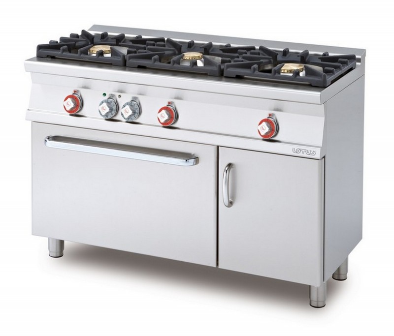 Commercial gas cooking range AFP / CF3-512GEV