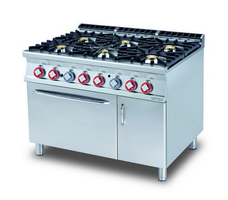 Commercial gas cooking range AFP / CF6-912GV