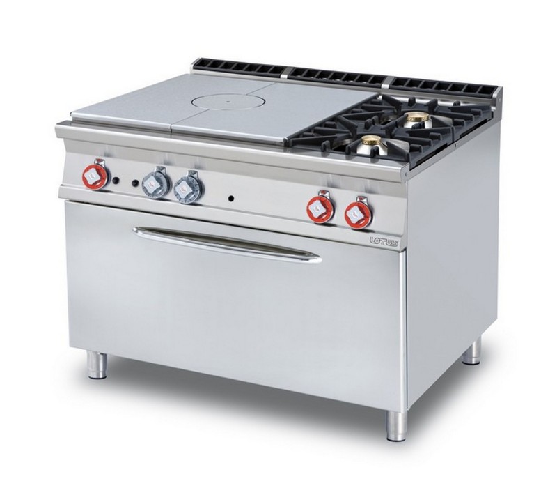 Commercial gas cooking range AFP / TPF2-912G