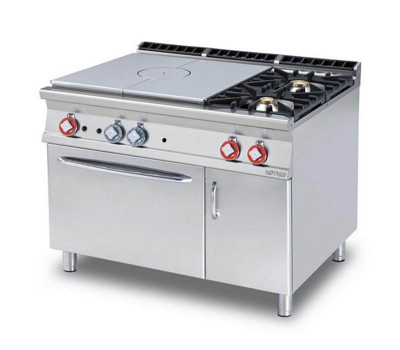 Commercial gas cooking range AFP / TPF2-912GV