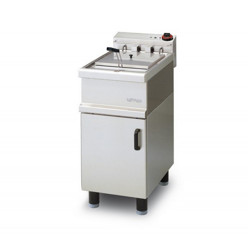 Commercial electric fryer AFP / FME-10 mobile with door