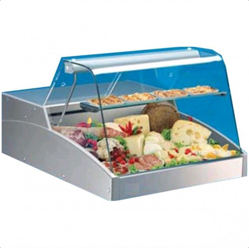 AFP / SUPER/C refrigerated countertop display cabinet in stainless steel