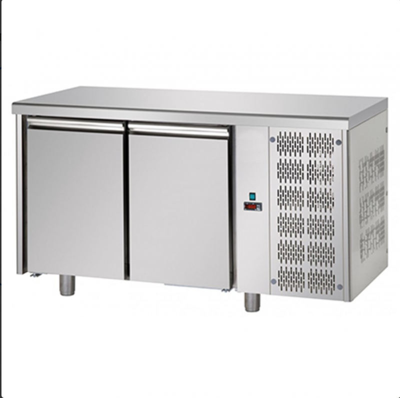 AFP / TF02MIDGN pizzeria fridge counter in stainless steel