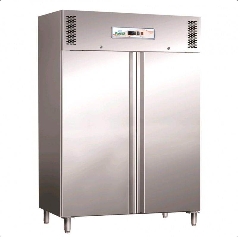 Professional vertical freezer AFP / GN1410BT in stainless steel