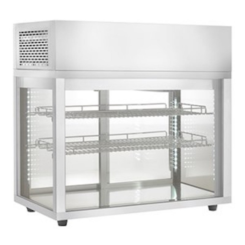 AFP / 100DR refrigerated countertop display cabinet in stainless steel