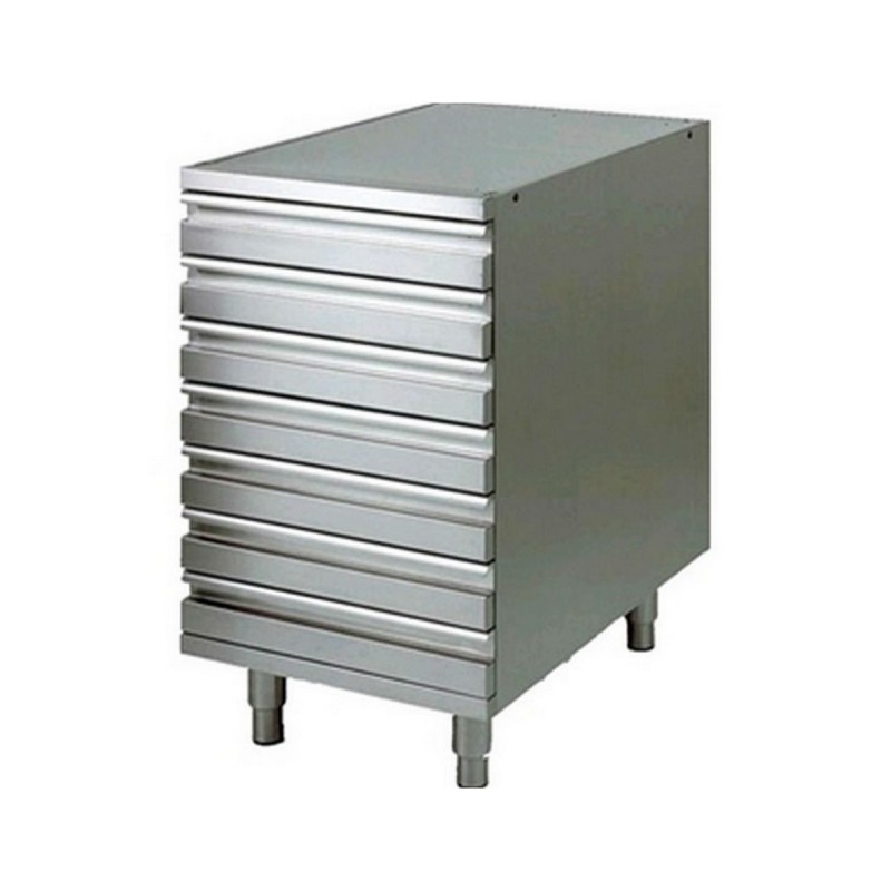 AFP / CAS7 Neutral drawer unit in stainless steel for dough container