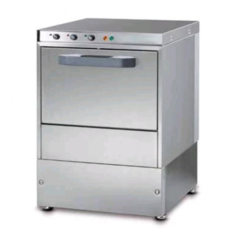 AFP / J 50T front loading dishwasher in stainless steel AISI