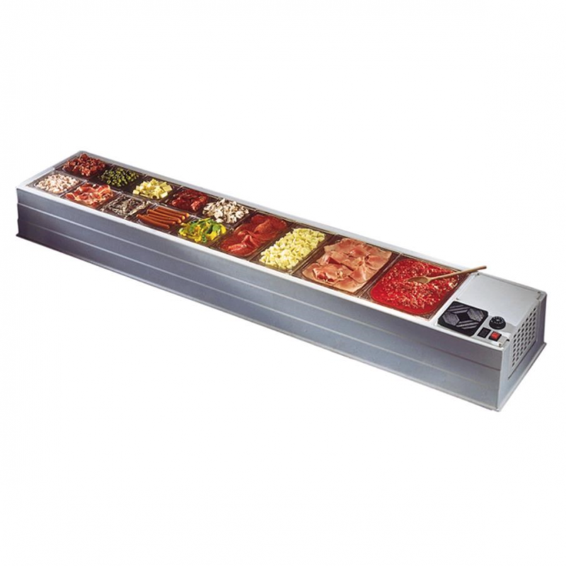 AFP / MAXI refrigerated display case for ingredients