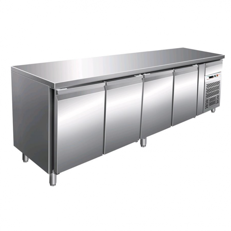 AFP / SNACK4100TN pizzeria fridge counter in stainless steel