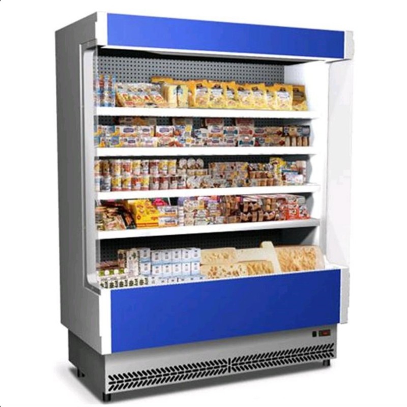 AFP / SPEED80 refrigerated wall display PAINTED for salami and dairy products