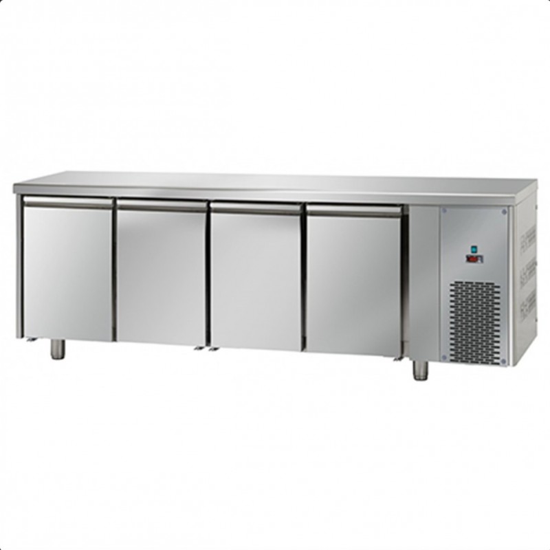 AFP / TF04MIDBT pizzeria fridge counter in stainless steel