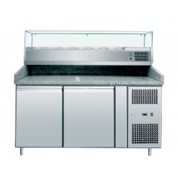 AFP / 2600TN33 fridge counter in stainless steel