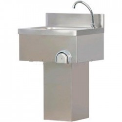 Wall-mounted AISI AFP / LC50 stainless steel sink
