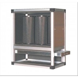Group for AFP / AIR / 08 filter hood with 8/10 galvanized sheet panels