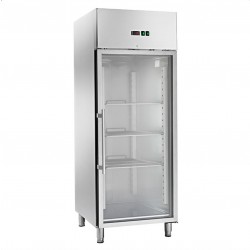 Professional vertical AFP / 650BTG freezer in stainless steel