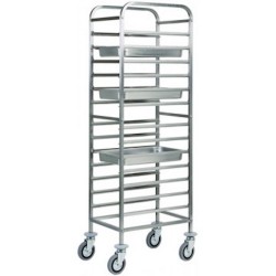 Stainless steel AFP / CAL479 tray trolley