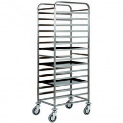 Stainless steel AFP / CAL482 pastry tray trolley