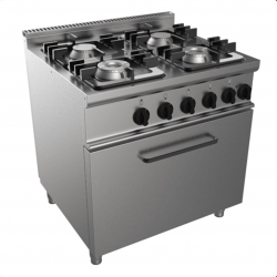 Professional gas cooker AFP / E7 / CUPG4FE.4M