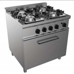 Professional gas cooker AFP / E7 / CUPG4FO.4M
