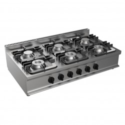 Professional gas cooker AFP / E7 / CUPG6BB.3M3G