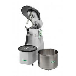 AFP / 25 / CNS / MF spiral pizza dough mixer with lifting head and removable bowl