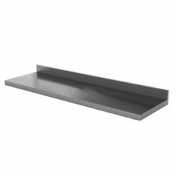 RP34 stainless steel shelf with upstand
