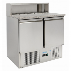 AFP / G-PS900-FC tn pizzeria fridge counter in stainless steel