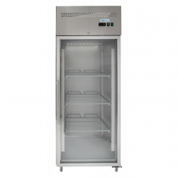 AFP / G-GN650BTG-FC beverage cooler in AISI 304 stainless steel