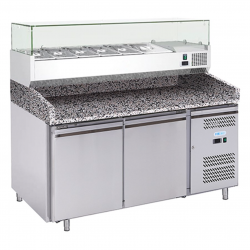AFP / G-PZ2600TN33 FC fridge table in stainless steel