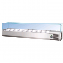 AFP / RI330 refrigerated display case for ingredients