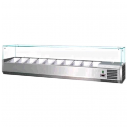 AFP / RI330 refrigerated display case for ingredients
