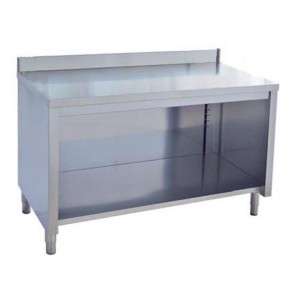 Stainless steel closet table