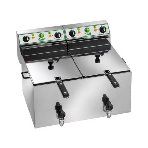 Electric countertop fryer AFP / FR1010R with tap