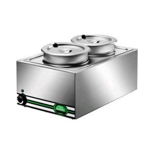 Bain-marie counter with stainless steel AFP / BMP7720 pot