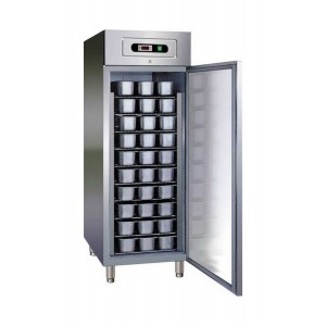 AFP / GE800BT professional vertical freezer in stainless steel