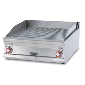 Electric fry top AFP / FTRT-98ETS with chrome-plated plate