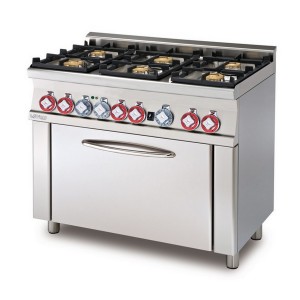 Commercial gas cooking range AFP / CF6-610G