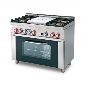 Commercial gas cooking range AFP / TPF4-610GEM