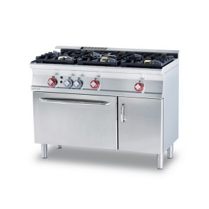 Commercial gas cooking range AFP / CF3-612GV