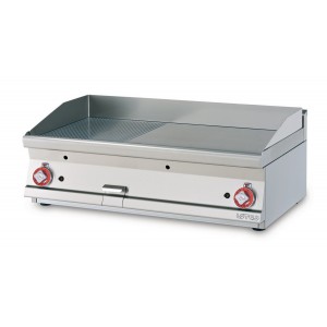 Gas fry top AFP / FTLRT-610GS with 3/5 smooth plate 2/5 ribbed plate